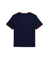 Polo Ralph Lauren Big Boys Corduroy-Logo Cotton Jersey Tee