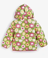 Epic Threads Toddler Girls Wonky Floral-Print Reversible Puffer Jacket, Created for Macy's