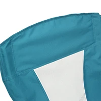 Steel folding Mesh Quad Camping Chair, with Cup Holder, & Carry Bag, Blue