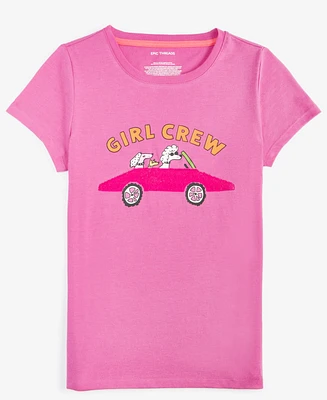 Epic Threads Girls Girl Crew Graphic Short-Sleeve T-Shirt, Created for Macy's