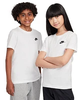 Nike Big Kids Sportswear Embroidered Logo Graphic T-Shirt