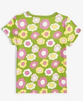 Epic Threads Toddler Girls Wonky Floral-Print T-Shirt, Created for Macy's