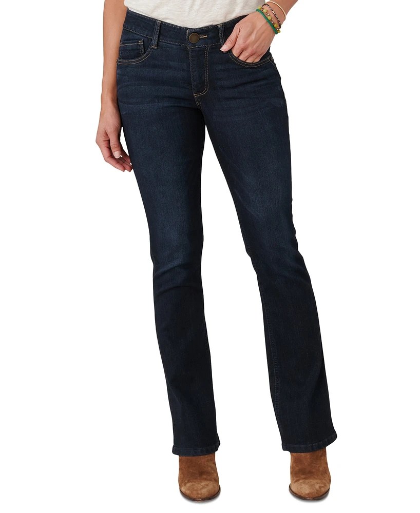 Democracy Petite "Ab"solution Luxe Touch Itty Bitty Bootcut Jeans