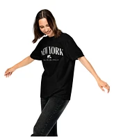 Ivory Ella Juniors' New York Unisex Tee