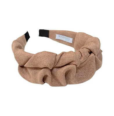 Headbands of Hope Women s Traditional Textured Headband - Brown