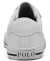 Polo Ralph Lauren Little Boys Easten Ii Ez Adjustable Strap Closure Casual Sneakers from Finish Line