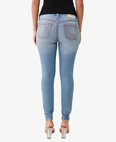 True Religion Women's Jennie No Flap Big Qt Super Skinny Jean