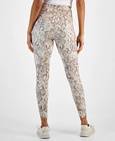 Id Ideology Women's Animal-Print 7/8 Leggings, Created for Macy's