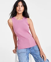 On 34th Women's Ribbed Crewneck Sweater Tank, Created for Macy's