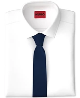 Hugo by Hugo Boss Men's Dark Blue Silk Tie