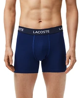 Lacoste Men's 5pk. Regular-Fit Stretch Logo Band Boxer Briefs