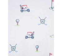 Little Me Baby Boys Cotton Golf Nightgown & Hat Set