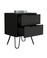 Fm Furniture Nuvo Nightstand,Two Drawers