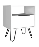 Fm Furniture Vienna Nightstand, Shelves