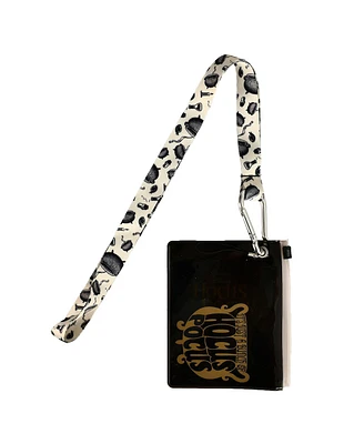 Hocus Pocus Disney Lanyard and Plastic Transparent Pouch