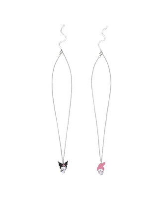 Sanrio My Melody & Kuromi 2-Pack Besties Necklace Set