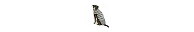 Chilly Dog Xxl Silver Alpaca Fairisle Dog Sweater
