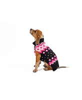 Chilly Dog Artic Pink Dog Sweater