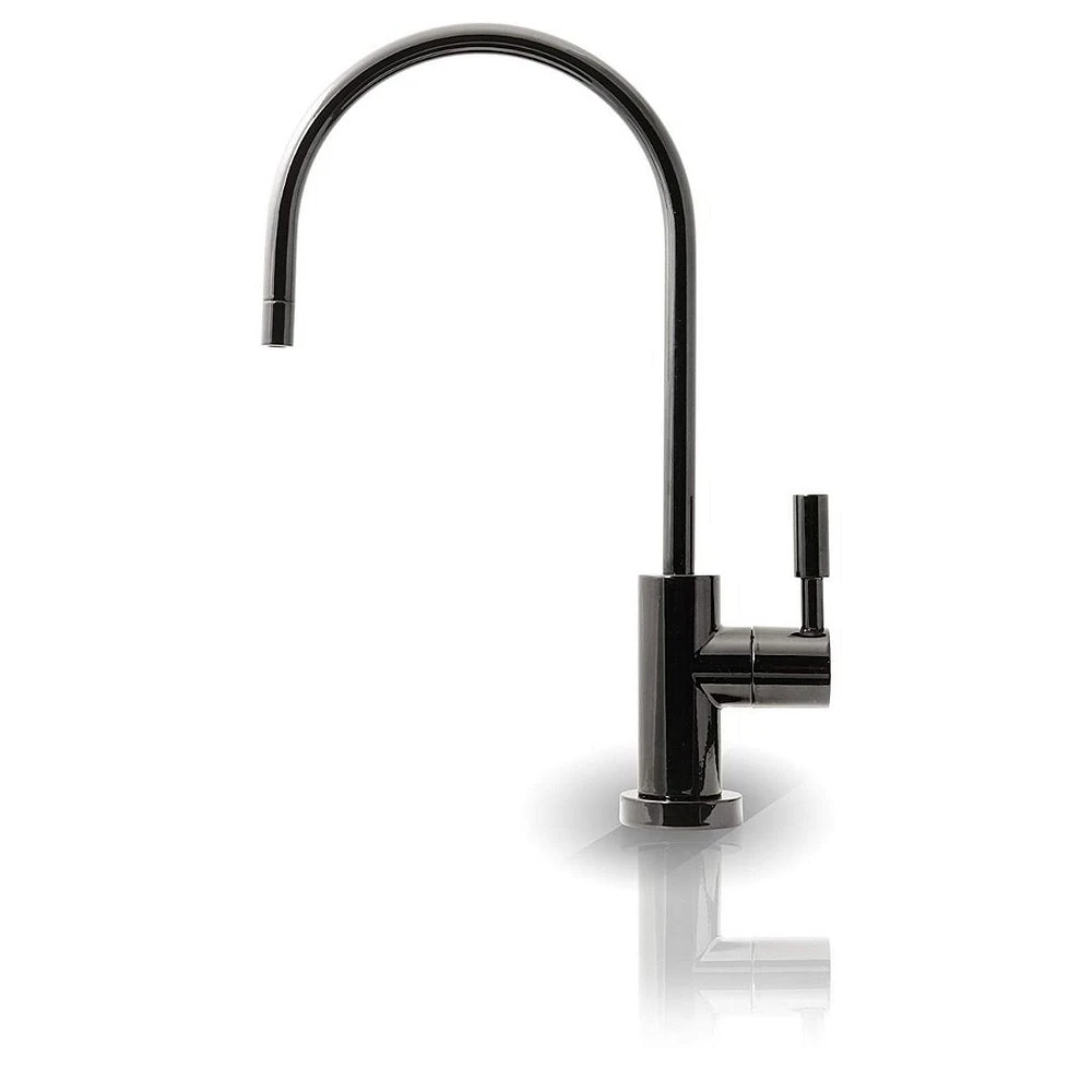 Apec Water Systems Apec Drinking Water Reverse Osmosis Faucet with Non Air Gap in Gloss Black