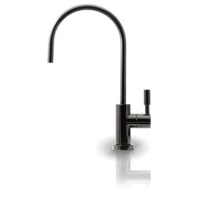 Apec Water Systems Apec Drinking Water Reverse Osmosis Faucet with Non Air Gap in Gloss Black