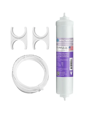 Apec Water Systems Calcite Acidic Water Neutralizer 10" Filter Kit - 1/4" Quick Connect - Assorted Pre