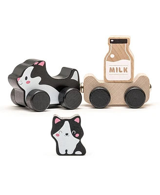 Cubika Wise Elk/Cubika Wooden Toy - Clever Kitties - Assorted Pre