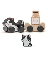 Cubika Wise Elk/Cubika Wooden Toy - Clever Kitties - Assorted Pre