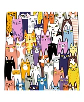 Artwille Paint by Number Kit 50 Cats - Assorted Pre