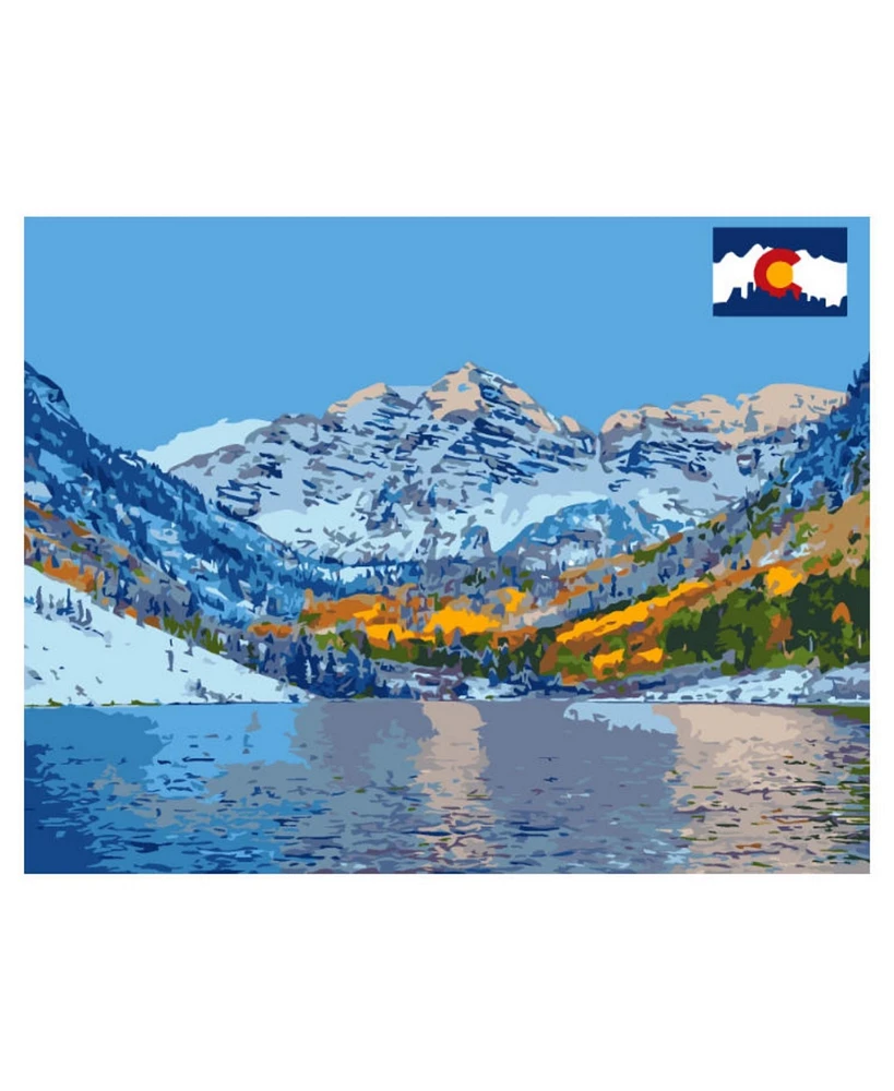 Artwille Paint by Number Kit Lake in Colorado