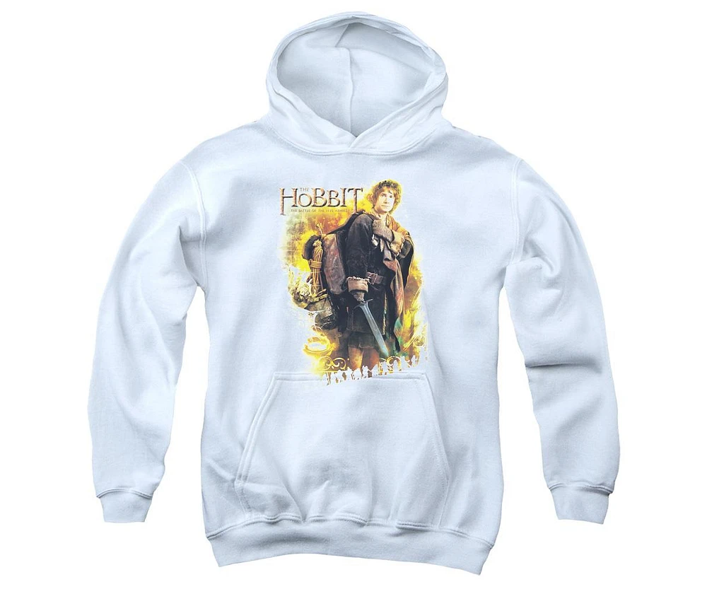 Hobbit Boys Youth Bilbo Pull Over Hoodie / Hooded Sweatshirt