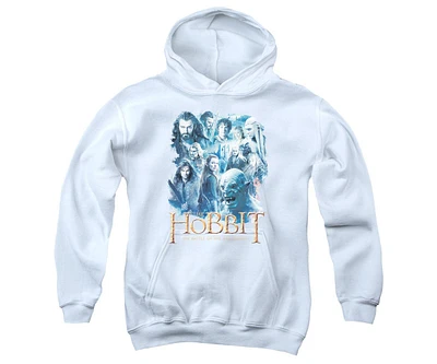 Hobbit Boys Youth Main Characters Pull Over Hoodie / Hooded Sweatshirt