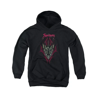 Hobbit Boys Youth Evils Helm Pull Over Hoodie / Hooded Sweatshirt