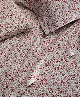 Charter Club Printed Flannel Cotton 4-Pc. Sheet Set, Queen, Exclusively at Macy's