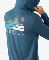 O'Neill Men's Trvlr Upf Hooded Long Sleeve Pullover Sweatshirt