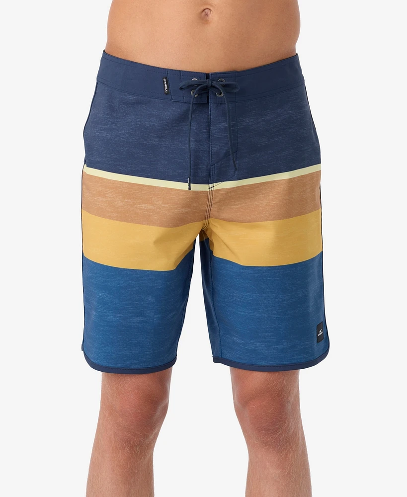 O'Neill Men's Lennox Scallop 19" Stretch Shorts