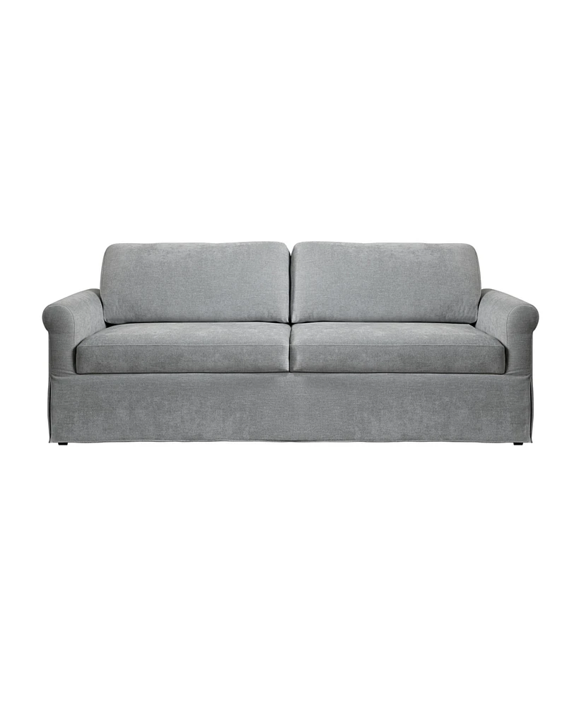 Serta 99.9"W Polyester Michigan Convertible Sofa