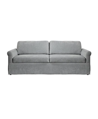 Serta 99.9"W Polyester Michigan Convertible Sofa