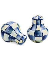 Mackenzie-Childs Royal Check Salt & Pepper Shakers