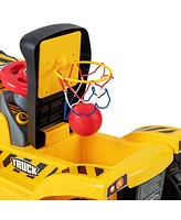 Costway Kids Ride On Excavator Pretend Play Toy Tractor