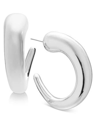 I.n.c. International Concepts Polished Graduated Large Hoop Earrings, 2", Created for Macy's