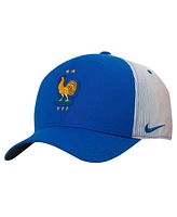 Nike Men's Royal France National Team Primary Logo Swoosh Flex Hat