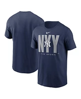 Nike Men's Navy New York Yankees Scoreboard T-Shirt