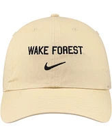 Nike Men's Gold Wake Forest Demon Deacons 2024 Sideline Club Adjustable Hat