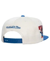 Mitchell & Ness Men's Cream Toronto Blue Jays Cooperstown Collection Speed Zone Snapback Hat