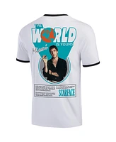 Ripple Junction Men's White Scarface Miami Baseball Ringer T-Shirt