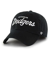 '47 Brand Men's Black Los Angeles Dodgers Crosstown Classic Franchise Fitted Hat