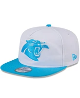 New Era Men's White/Blue Carolina Panthers 2024 Nfl Training Camp Golfer Snapback Hat