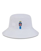 New Era Men's White Los Angeles Chargers 2024 Nfl Training Camp Stretch Bucket Hat