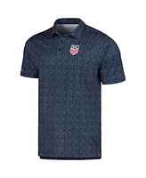 Antigua Men's Navy Usmnt Figment Polo