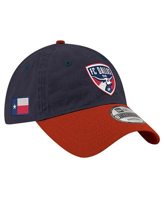 New Era Men's Blue Fc Dallas 2024 Jersey Hook 9TWENTY Adjustable Hat